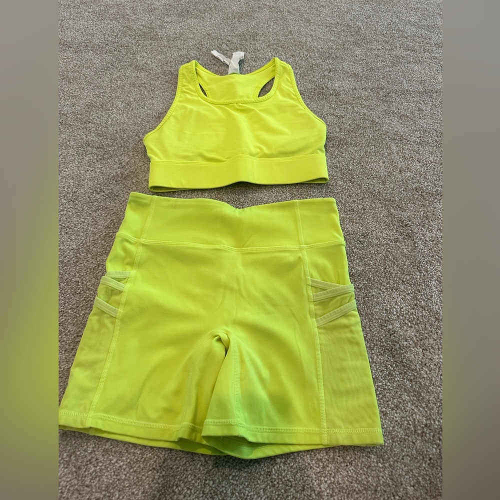 Fabletics set and one tank top